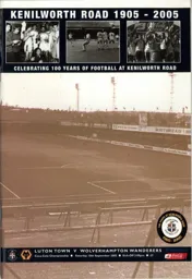 Programme: Luton Town FC vs Wolverhampton Wanderers (10th Sep 2005)