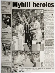 Match Report: Hull City vs Luton Town FC (17th Sep 2005)