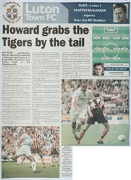 Match Report: Hull City vs Luton Town FC (17th Sep 2005)