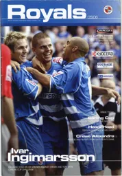 Programme: Reading vs Luton Town FC (20th Sep 2005)