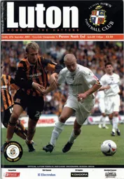 Programme: Luton Town FC vs Preston North End (27th Sep 2005)