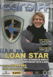 Programme: Cardiff City vs Luton Town FC (1st Oct 2005)