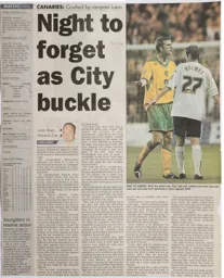 Match Report: Luton Town FC vs Norwich City (18th Oct 2005)