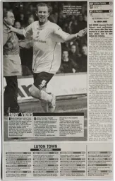 Match Report: Luton Town FC vs Crystal Palace (26th Nov 2005)