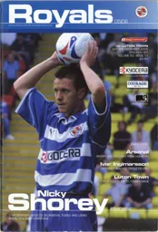 Programme: Reading vs Luton Town FC (3rd Dec 2005)