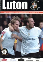Programme: Luton Town FC vs Stoke City (17th Dec 2005)