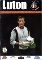 Programme: Luton Town FC vs Brighton & Hove Albion (28th Dec 2005)