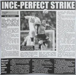 Match Report: Wolverhampton Wanderers vs Luton Town FC (13th Jan 2006)