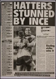 Match Report: Wolverhampton Wanderers vs Luton Town FC (13th Jan 2006)