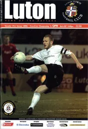 Programme: Luton Town FC vs Queens Park Rangers (21st Jan 2006)
