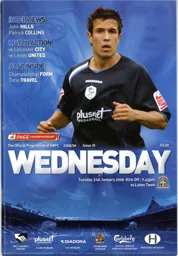 Programme: Sheffield Wednesday vs Luton Town FC (31st Jan 2006)