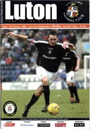 Programme: Luton Town FC vs Reading (17th Feb 2006)