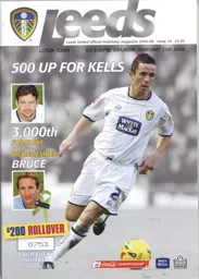Programme: Leeds United vs Luton Town FC (25th Feb 2006)