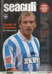 Programme: Brighton & Hove Albion vs Luton Town FC (25th Mar 2006)