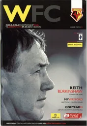 Programme: Watford vs Luton Town FC (9th Apr 2006)