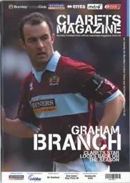 Programme: Burnley vs Luton Town FC (30th Apr 2006)