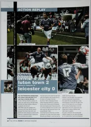 Match Report: Luton Town FC vs Leicester City (5th Aug 2006)