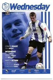 Programme: Sheffield Wednesday vs Luton Town FC (8th Aug 2006)
