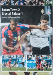 Match Report: Luton Town FC vs Crystal Palace (9th Sep 2006)