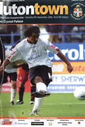 Programme: Luton Town FC vs Crystal Palace (9th Sep 2006)