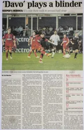 Match Report: Luton Town FC vs Colchester United (12th Sep 2006)