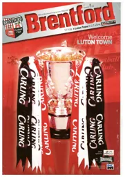 Programme: Brentford vs Luton Town FC (19th Sep 2006)