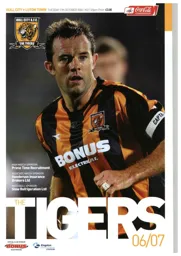 Programme: Hull City vs Luton Town FC (17th Oct 2006)