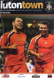 Programme: Luton Town FC vs Barnsley (20th Jan 2007)