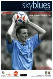 Programme: Coventry City vs Luton Town FC (30th Jan 2007)
