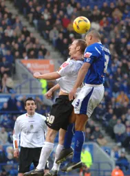 Patrick Kisnorbo gets above Drew Talbot