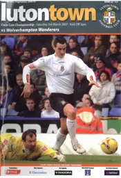 Programme: Luton Town FC vs Wolverhampton Wanderers (3rd Mar 2007)