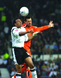 Matt Spring and Giles Barnes shut their eyes and hope for the best