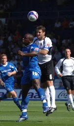 Chris Coyne heads clear