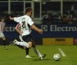 Keith Keane in a dangerous area