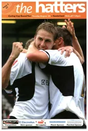 Programme: Luton Town FC vs Sunderland (28th Aug 2007)