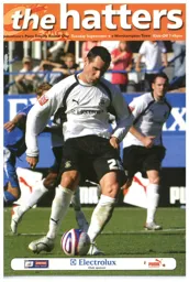 Programme: Luton Town FC vs Northampton Town (4th Sep 2007)