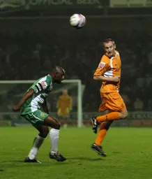 Drew Talbot heads on