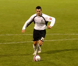 Matthew Spring takes a penalty