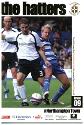 Programme: Luton Town FC vs Northampton Town (15th Oct 2007)