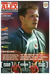 Programme: Crewe Alexandra vs Luton Town FC (20th Oct 2007)
