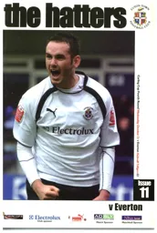 Programme: Luton Town FC vs Everton (31st Oct 2007)