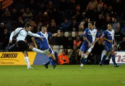 Matthew Spring takes a shot