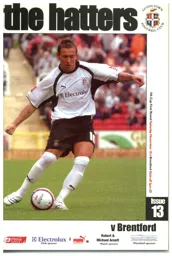 Programme: Luton Town FC vs Brentford (10th Nov 2007)