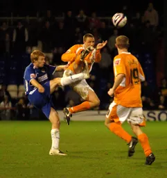 Chris Perry acrobatically clears