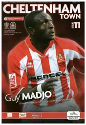 Programme: Cheltenham Town vs Luton Town FC (14th Dec 2007)