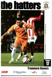 Programme: Luton Town FC vs Tranmere Rovers (22nd Dec 2007)