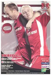 Programme: Leyton Orient vs Luton Town FC (19th Jan 2008)
