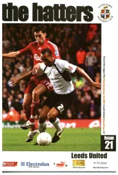 Programme: Luton Town FC vs Leeds United (26th Jan 2008)