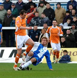 Don Hutchison being challenged