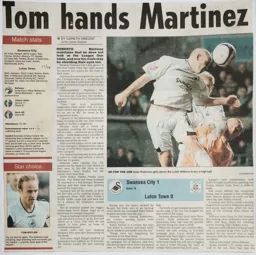 Match Report: Swansea City vs Luton Town FC (22nd Feb 2008)